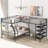 Anaan Kids Twin Over Full Bunk Bed