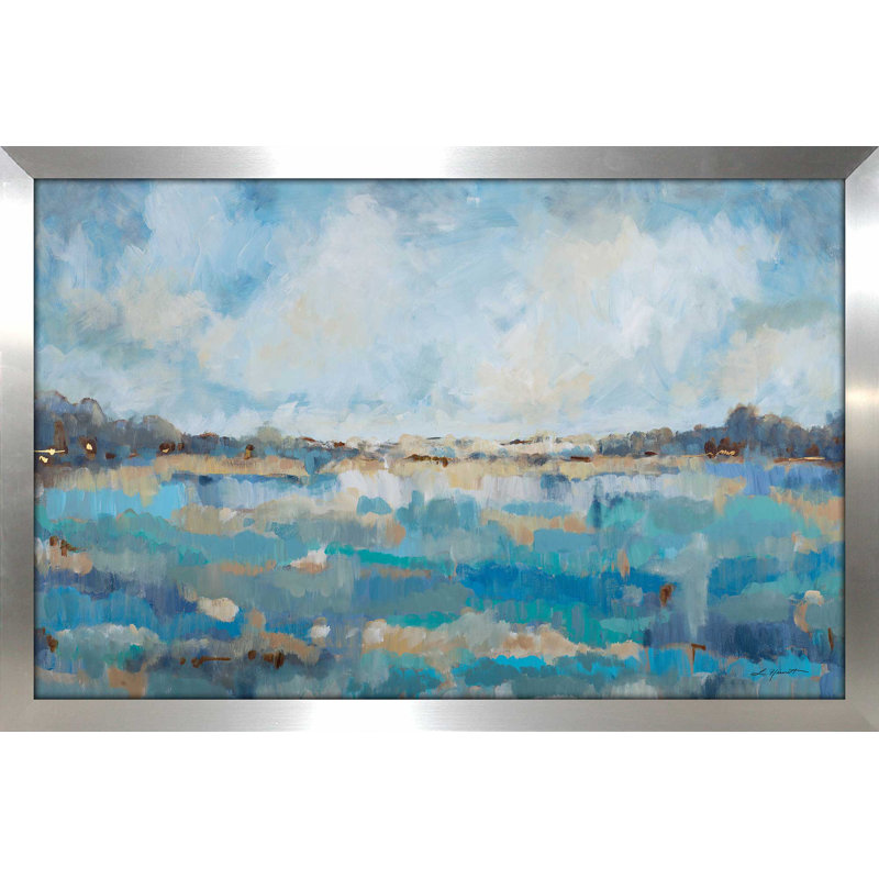 «Free Spirit», reproduction de peinture à l'acrylique encadrée, H 31,5 po x l 31,5 po x P 1 po
