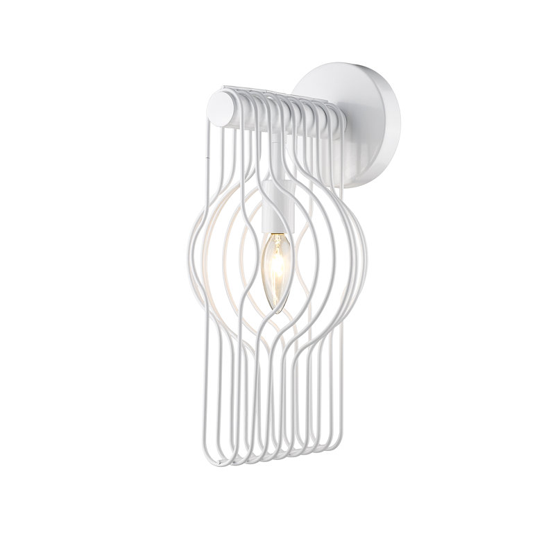 Appliquee à bras 1 lumières Hartly, H 15 po x l 7 po x P 7,75 po