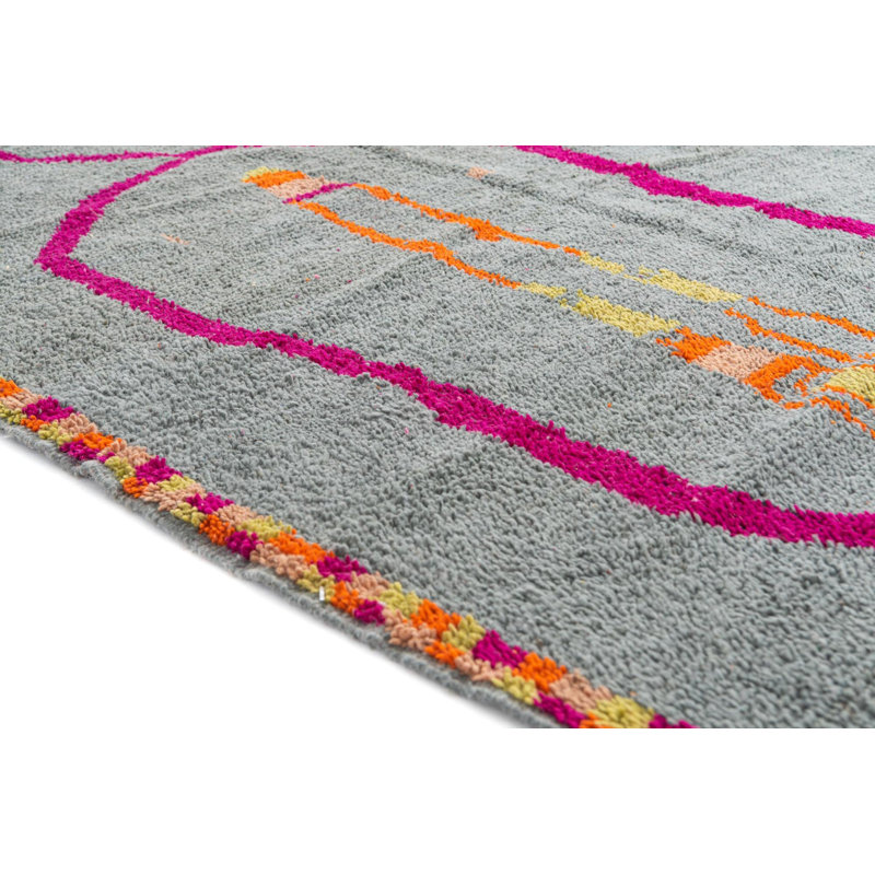 Tapis de couloir gris Odle