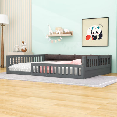 Full Size Bed With Pillow And Slats