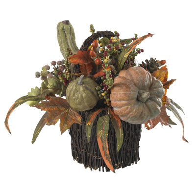 Arrangement floral mélangé dans un vase