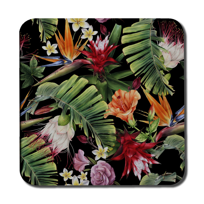 Square 6 Piece Coaster Set