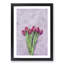 A Bunch of Pink Tulips - Picture Frame Painting Print-56739078-56739070