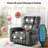 Massouma Transitional Dual Motor Lift Assist Power Heated Massage Recliner-102673593