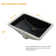 21" L x 15" W Rectangular Ceramic Undermount Bathroom Sink with Overflow