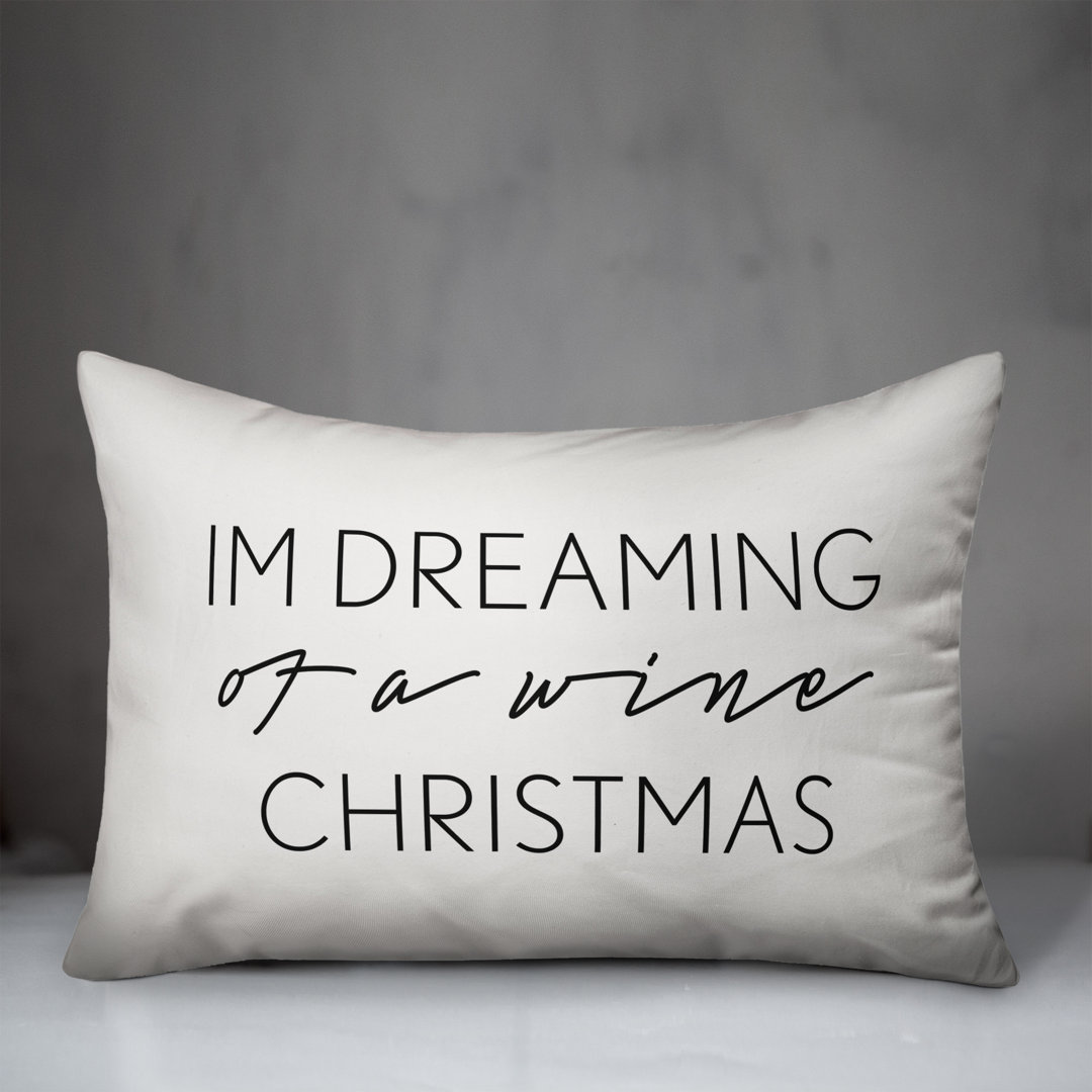  Wine Christmas Lumbar Pillow Designs Direct Creative Group