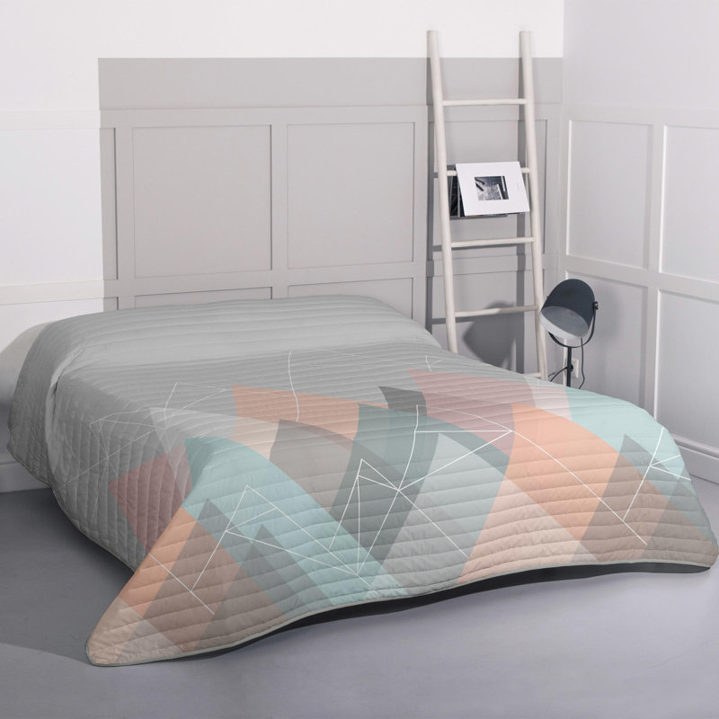 Juliana Cotton No Pattern Bedspread, 250 x 260 cm Bedspread