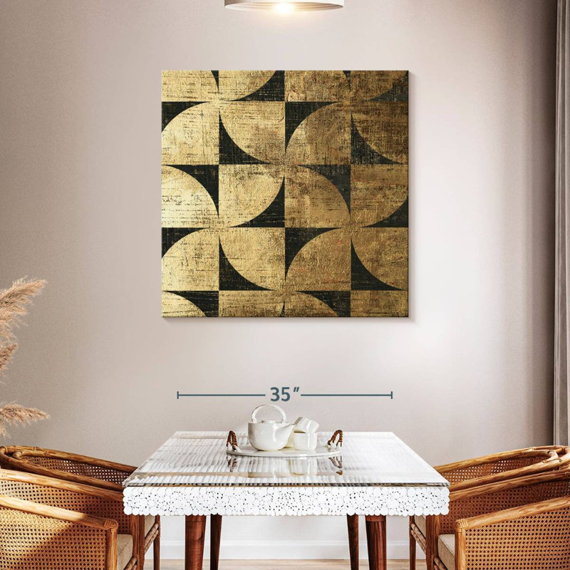 Avery Art déco IV, H 39 po x l 39 po