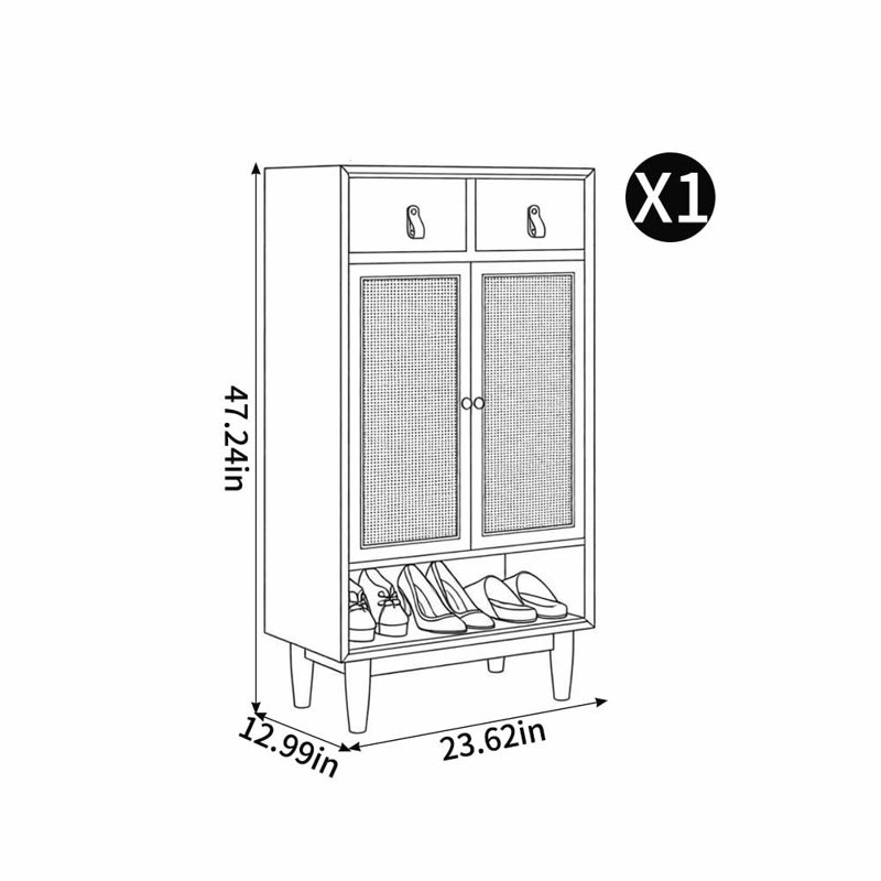 Robinson, 47.24" H x 23.62" W x 12.99" D