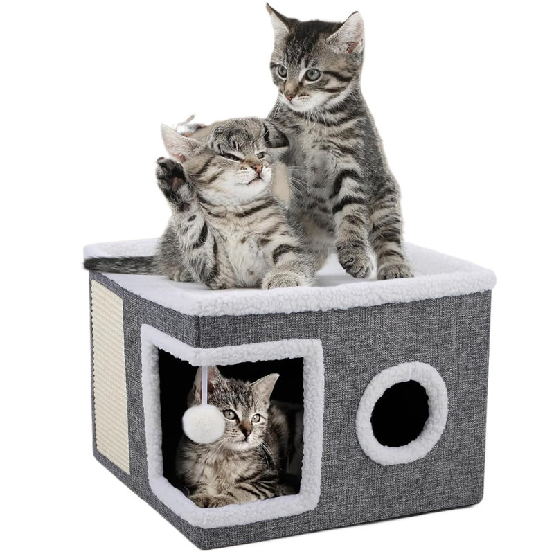 Linen And Wool Nest Pet Bed