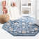 Tapis bleu Myatt
