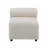 Armless 3-Piece 3 Seater Modular Couch