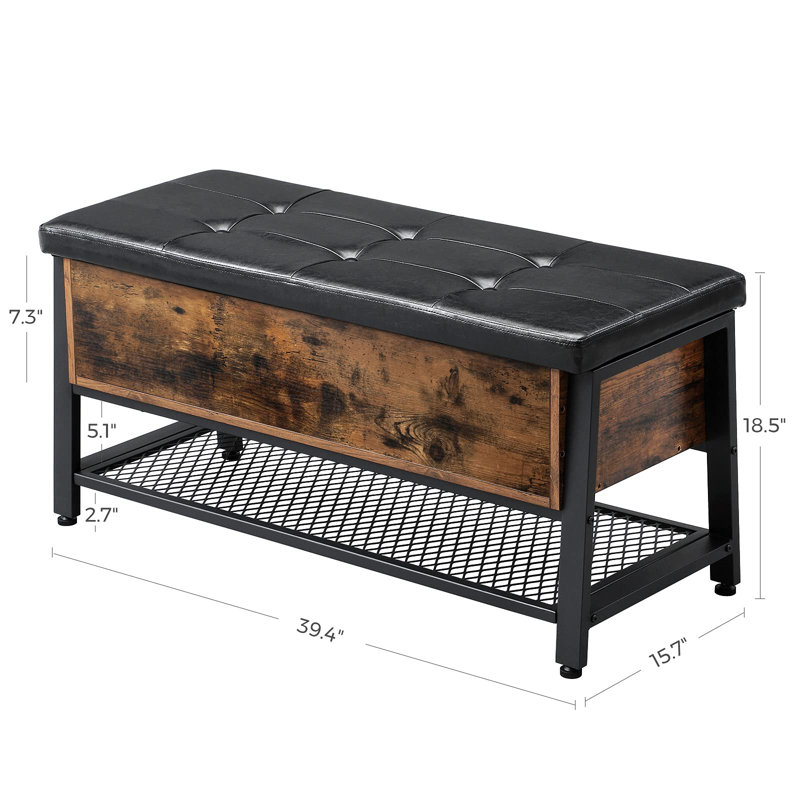 Copadion Padded Storage Bench