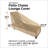 Jimenez Outdoor Patio Chaise Lounge Cover