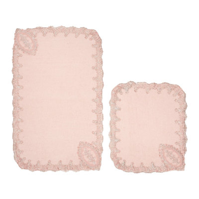 Ensemble de 2 tapis de bain Melby