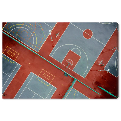 To The Court - impression sur toile tendue