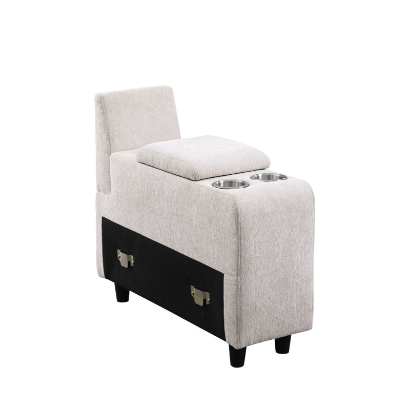 Canapé modulaire avec repose-pieds Rene