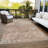 Machine Washable Indoor/Outdoor Xhevrie Copper Rug-1635223160