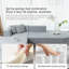 Canapé modulaire gris confortable en tissu modulaire pour la maison