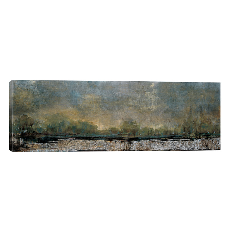 Poetic Landscape by Liz Jardine - Wrapped Canvas Panoramic Print, 30.48 cm H x 91.44 cm W x 1.91 cm D