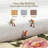 2'X6' Washable Vintage Floral Indoor Runner Rug Non-Slip Beige-118318840-122612582