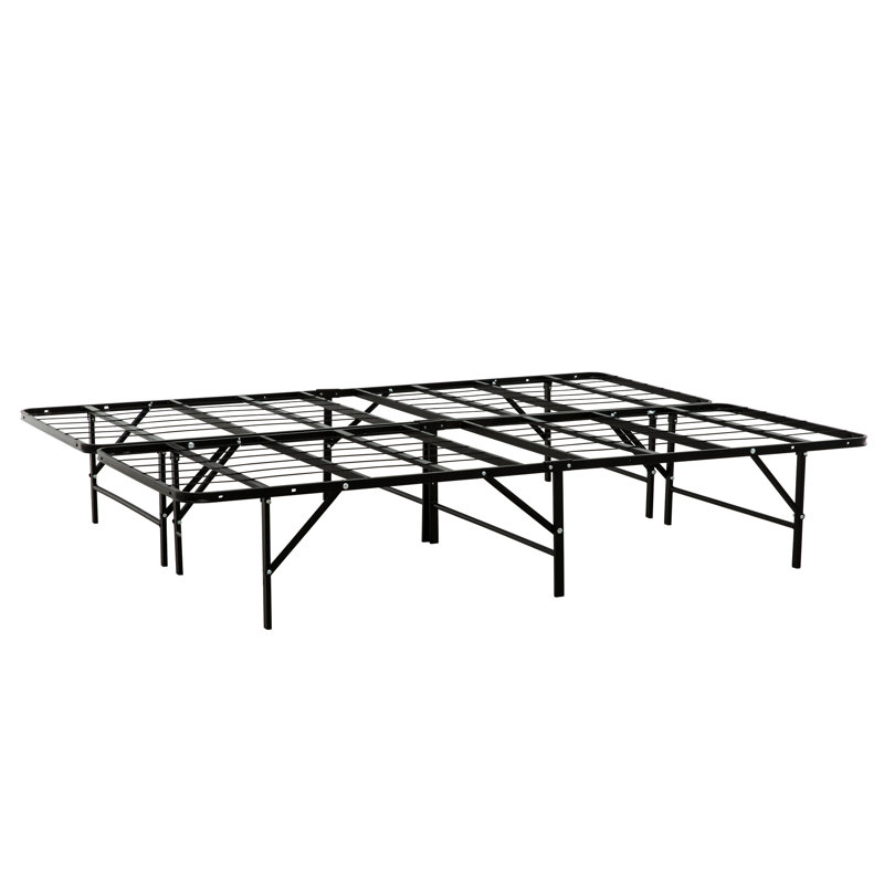 Structure de lit en métal - Base de lit double