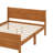 Wood Platform Bed With Headboard-1125127867-1125127868