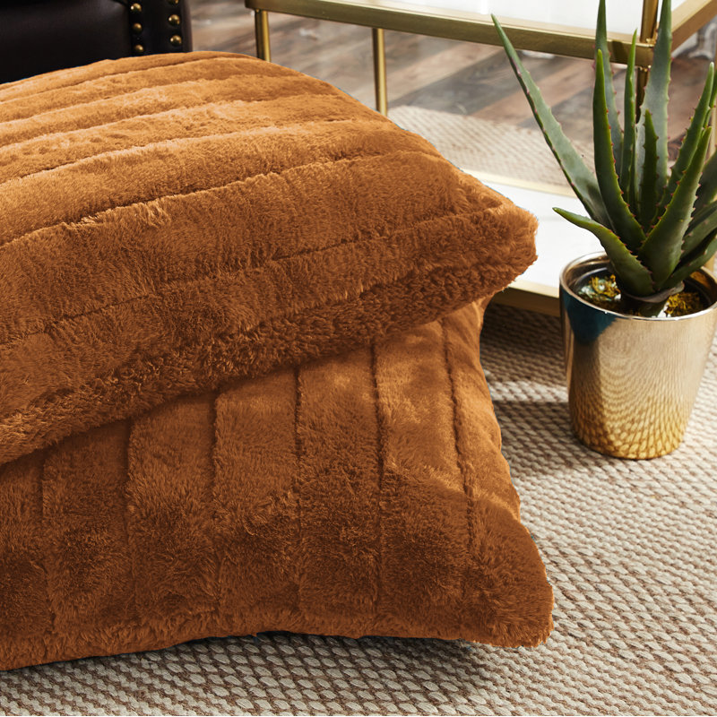 Housse de coussin Supermink, Miel et gingembre