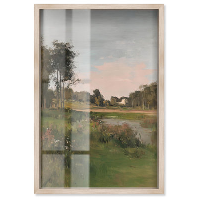 «At Dusk Shadowbox», impression de paysage par Art Remedy