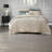 Luxurious Velvet Bedding Sets, Full/queen, Elegant Champagne