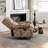 33" Wide Manual Upholstered Swivel Rocker Recliner-1946299978
