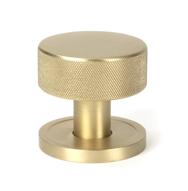 Brompton Interior Mortise Knob Set , Polished Marine