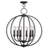 6 - Light Candle Style Globe Chandelier-907321520