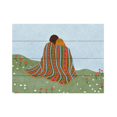 Ceyda Alasar Friends Wood Slat Art