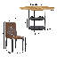 Ensemble de table de salle à manger pour 4 personnes Bonelli