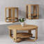Ensemble de tables d'appoint 3 pièces Pula