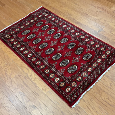  Handmade Bokhara Wool Rug