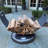 Anona 37'' W Metal Log Rack