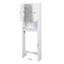 Armoire de rangement pour salle de bain au-dessus de la toilette avec tablette réglable 23,6 x 7,7 x 67,3 po | Idée de cadeau