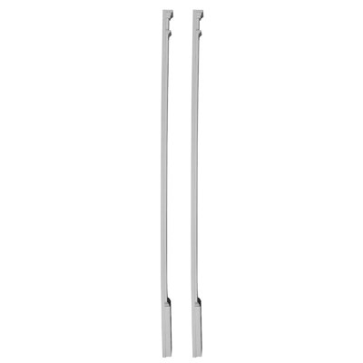 Endurathane Fluted Pilaster w/ Attached 14" Plinth, 8"W x 108"H x 2 3/4"D, Plinth Can Be Trimmed Up to 11", High Density Polyurethane, Factory Primed White, Sold Each