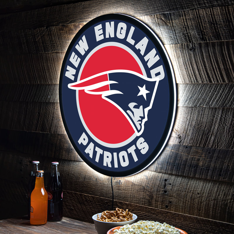 Plaque murale lumineuse NFL, Patriots de la Nouvelle-Angleterre