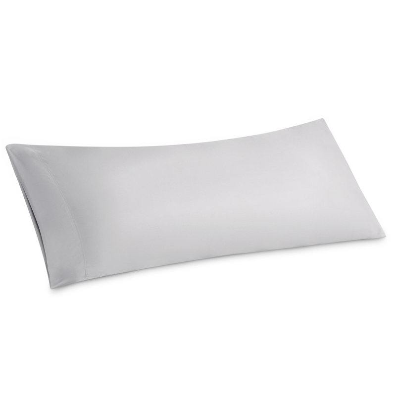 Rayon from Bamboo Pillowcase with Envelope Closure, Light Gray, Body Pillowcase