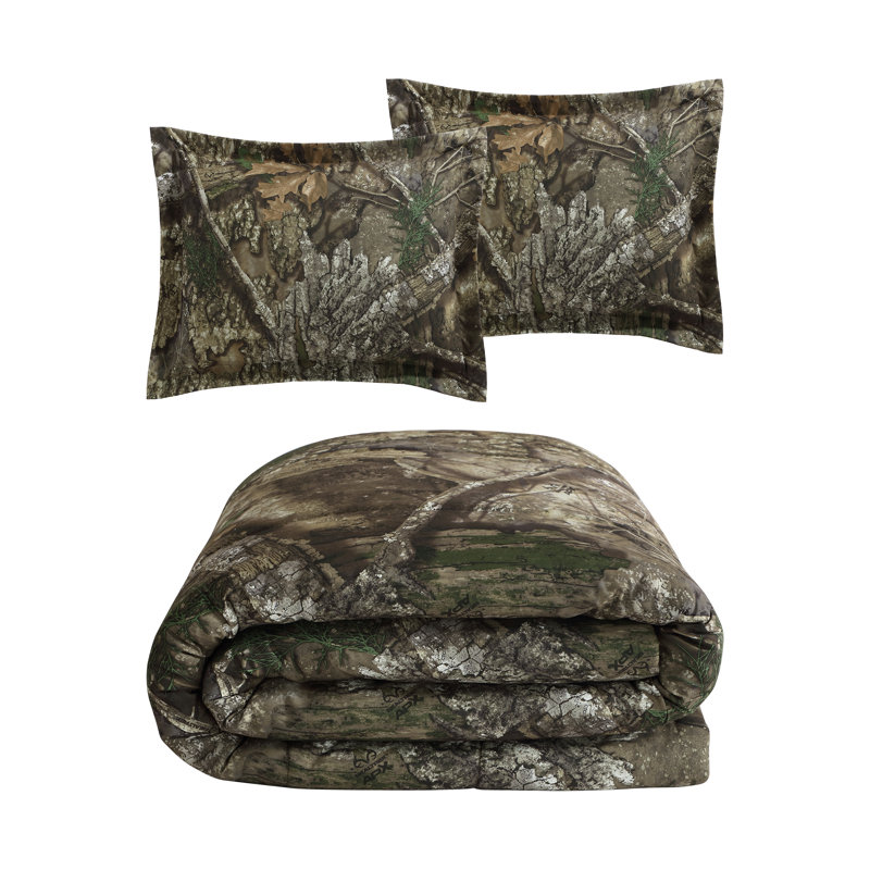 Realtree APX Comforter Set, Queen Comforter + 2 Standard Pillow Shams
