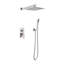 10 Inch Shower Head Bathroom Luxury Rain Mixer Shower Complete Combo Set Wall Mounted-838443865