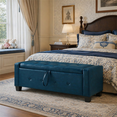 48" Ottoman Bench With Storage