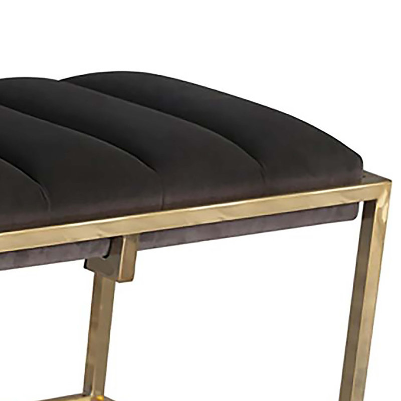 Hartshorn Velvet Upholstered Bench