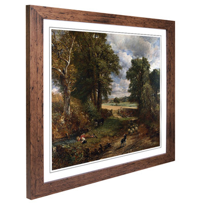 The Cornfield by John Constable - Framed Print