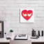 «Love Birds» par Sue Schlabach, estampe numérique sur toile-1838211578