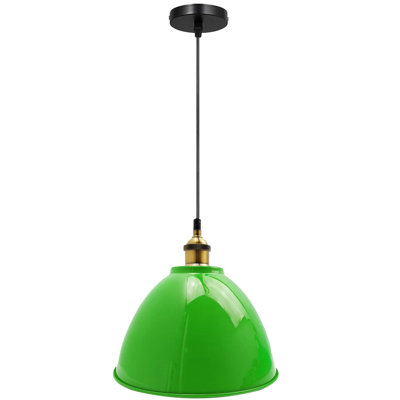 Romero 1 - Light Light Green Cone Pendant